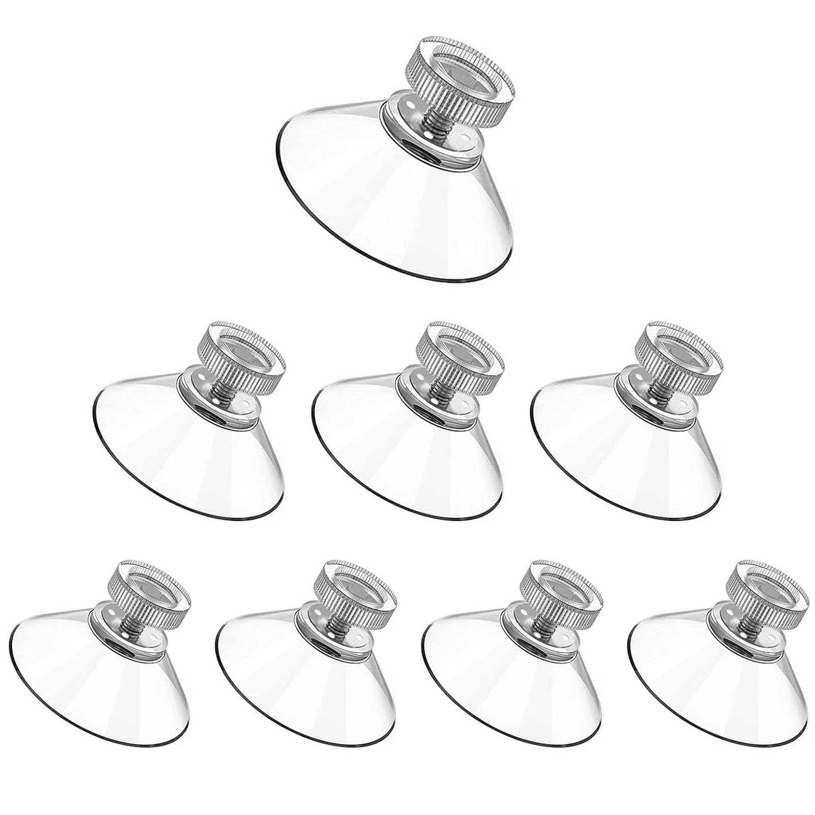 ������̵���ۥ��ॳ�� ����PVC���ꥢ���� 53mm 8�ĥ��å� �եå��ʤ��߷� �ѿ塦�Ѹ��� �� ���饹 ���� �����б� �곫������ ��Ǵ���ݻ��� ��ñ�����...