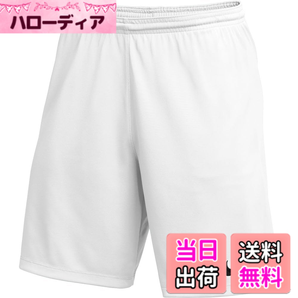 乐天商城 - 【送料無料】Nike レディース サッカー Dri-FIT Park III ショーツ 色：ホワイト/ブラック、サイズ：M