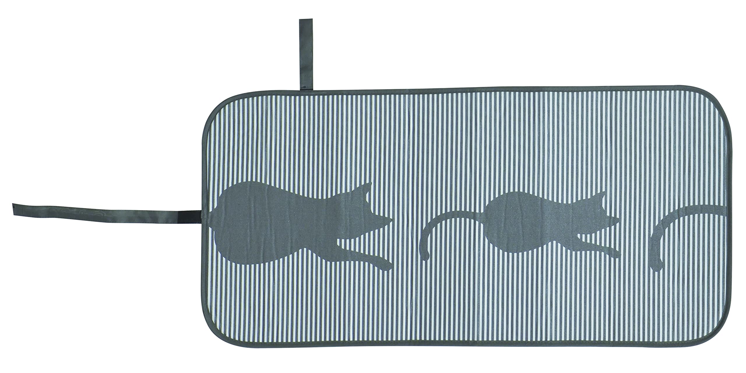 【送料無料】天馬 アルミコーティング くるっとアイロンマット 色：ねこ、サイズ：ロング