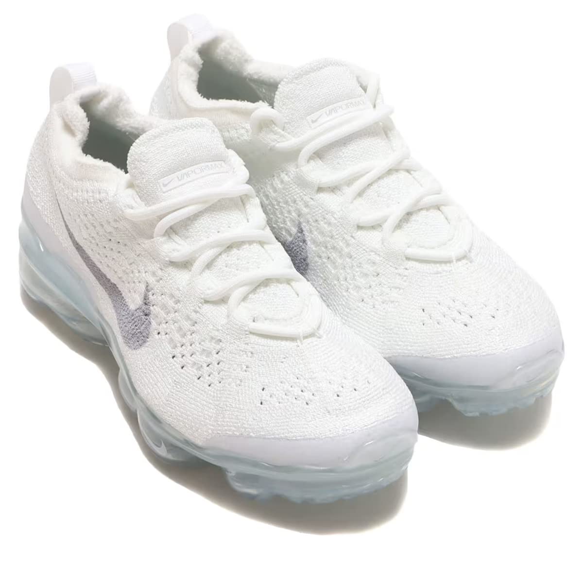【送料無料】[ナイキ] エア ヴェイパーマックス 2023 FK W AIR VaporMax 2023 FK ホワイト/メタリックシルバー/ピュアプラチナム DV6840-100 ナイキジャパン正規品 色：ホワイト/メタリックシルバー/ピュアプラチナム、サイズ：23.5 cm(4.0)