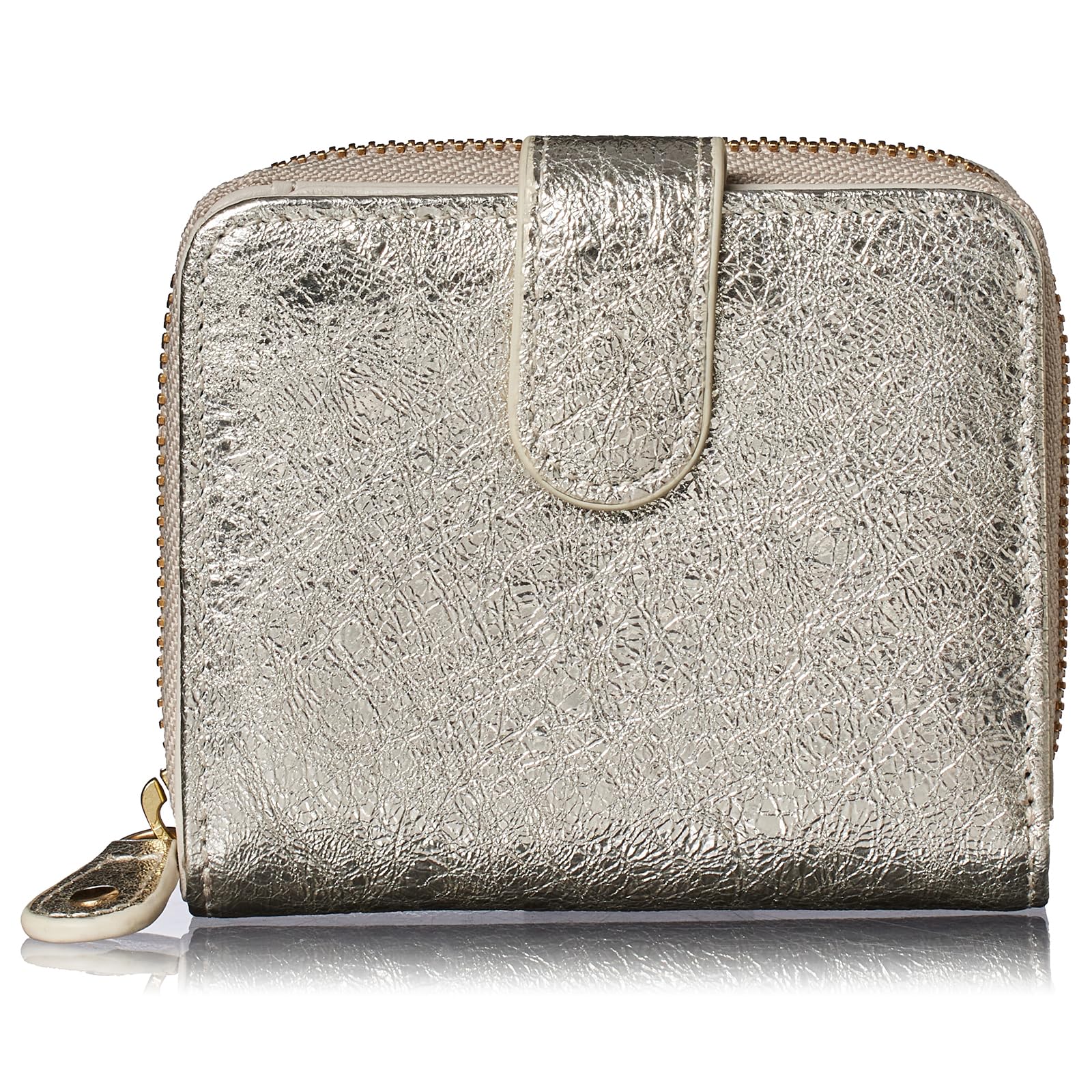 【送料無料】[FRANCK ROSSINI] 【イタリア LIFE 社製 牛革 Chic】レディース 2つ折り『見た目はミニ財..