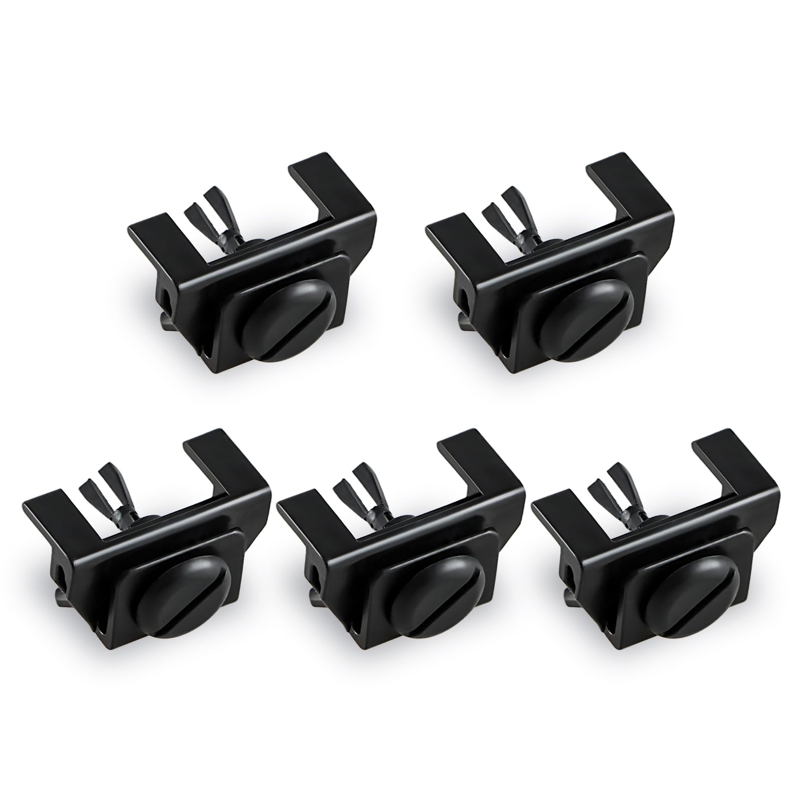 【送料無料】HIMARKLIF 5個入 フロントフェンダーバンパーカバークリップ留め具 フロントバンパーとフェンダーライナーとのクリップ 2003-2014 4ランナー、2009-2014カローラに対応。交換部品番号：53879-58010、5387958010