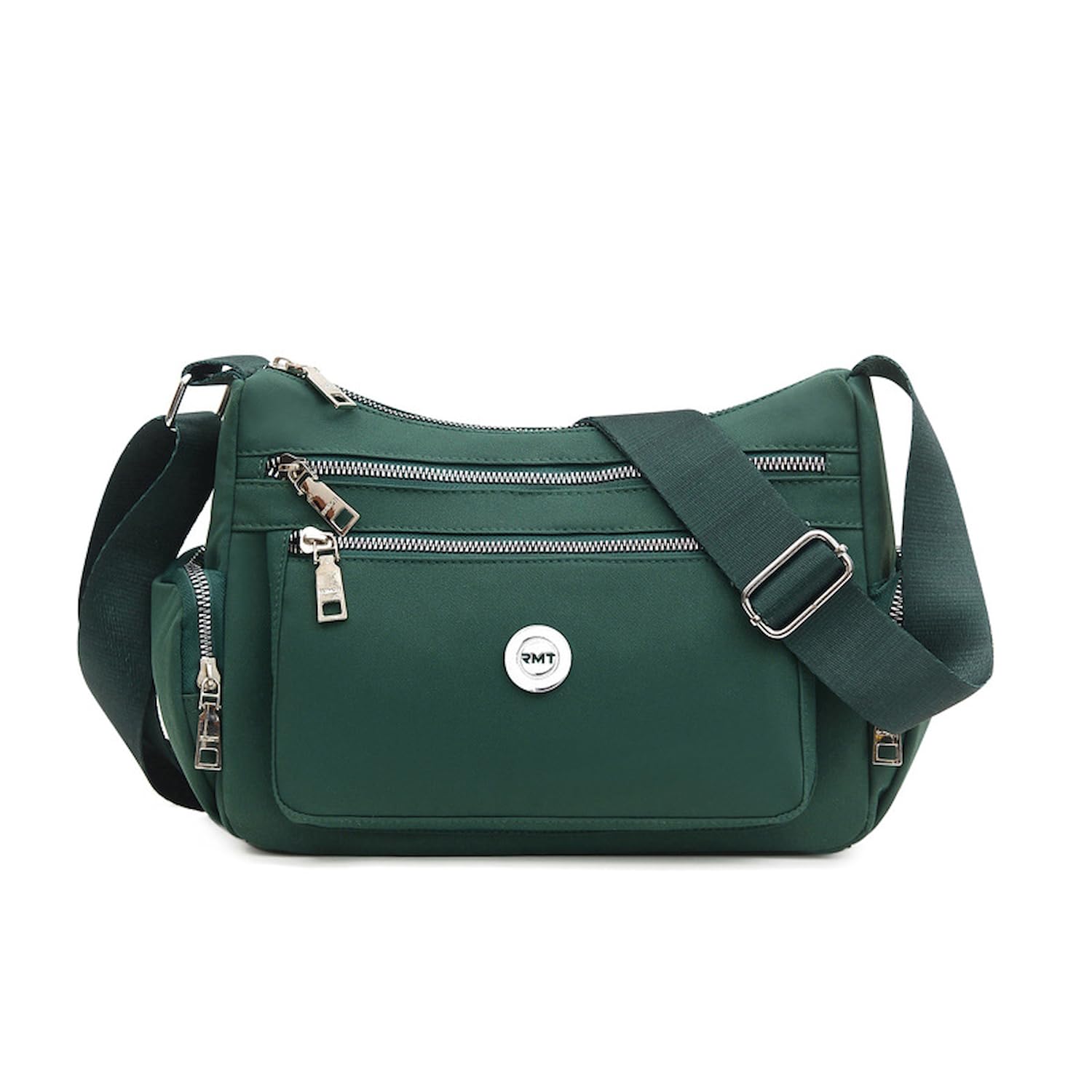 【送料無料】[Welltude] ショルダーバッグ レディース 斜めがけ 小さめ ミニバッグ 軽量 ミニショルダ- バッグ ポシェット ナイロン 色：グリーン、サイズ：28x11x20cm