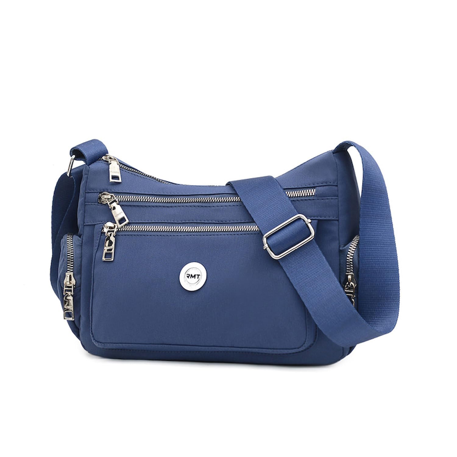 【送料無料】[Welltude] ショルダーバッグ レディース 斜めがけ 小さめ ミニバッグ 軽量 ミニショルダ- バッグ ポシェット ナイロン 色：ライトブルー、サイズ：28x11x20cm