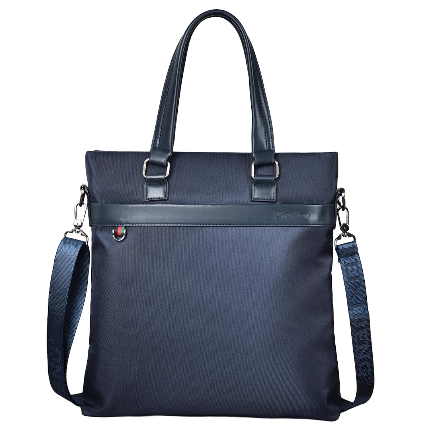 【送料無料】[Welltude] ショルダーバッグ メンズ 縦型 ビジネスバッグ 肩掛け 斜めがけ 通勤 通学 手提げバッグ a4対応 色：ブルー、サイズ：30cmx5cmx34cm