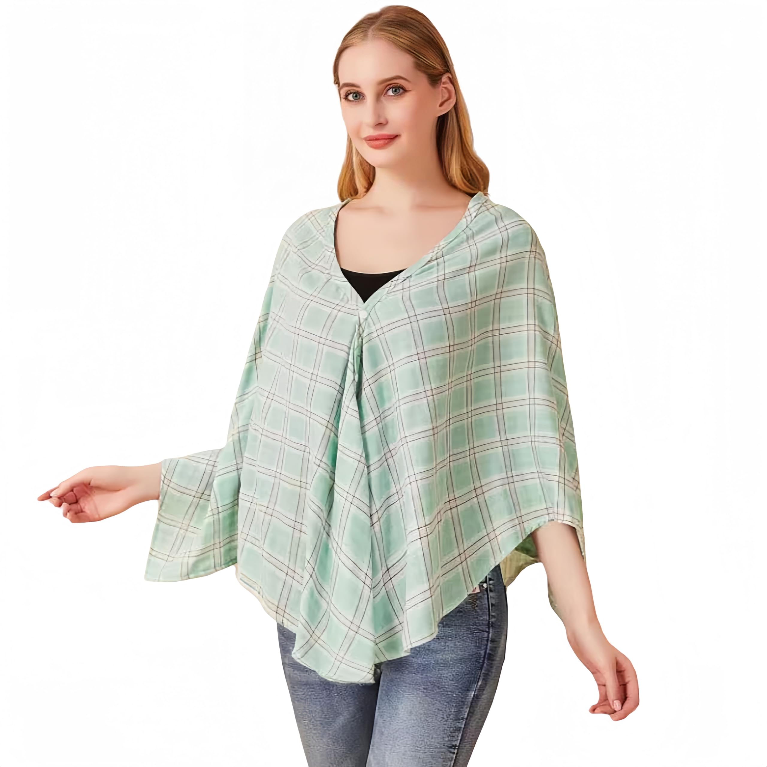 【送料無料】授乳ケープ ポンチョ ベビーカーカバー 授乳カバー マタニティ 授乳服 お出かけ 360度 ケ..