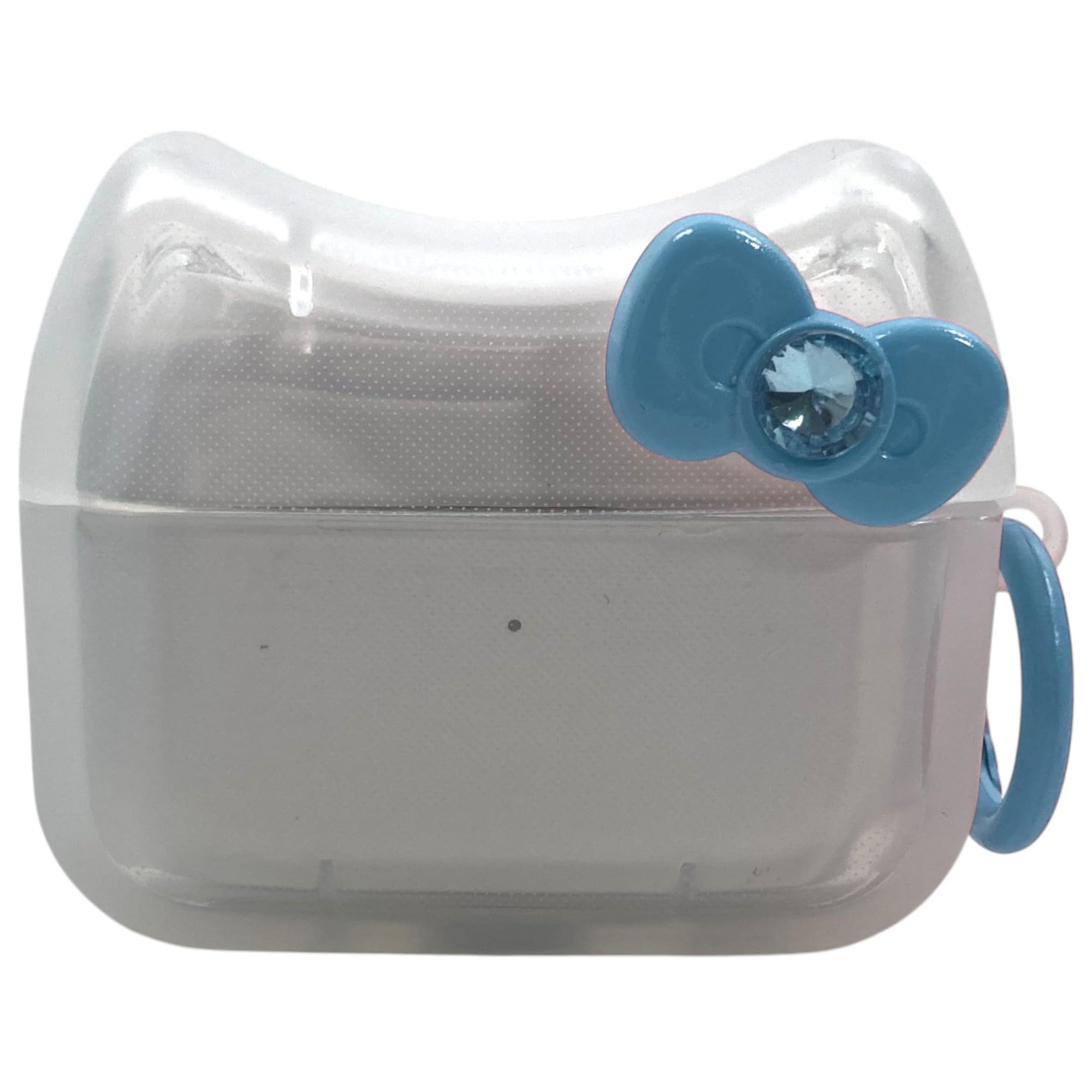 【送料無料】Airpods ケース Kitty リボン 猫 ネコ クリア 韓国 Airpods pro2 ケース かわいい シンプ..