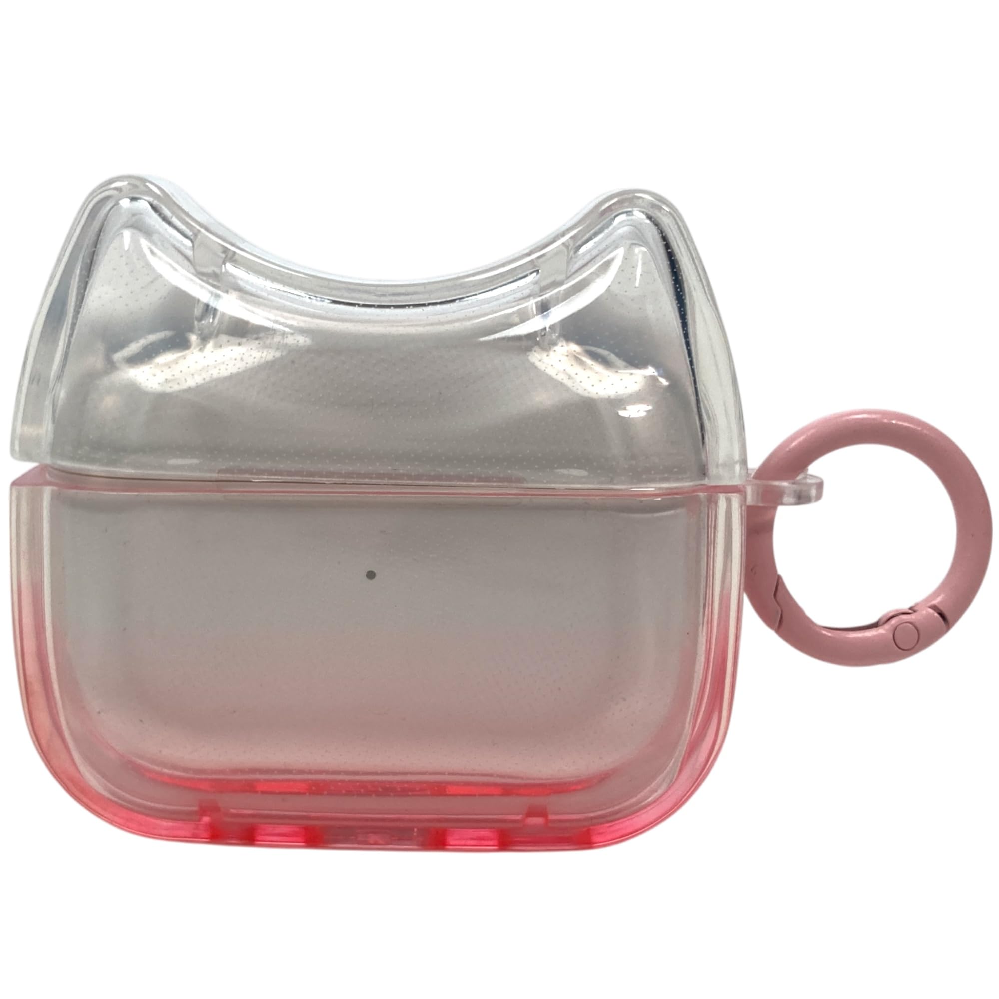 【送料無料】Airpods ケース Kitty リボン 猫 ネコ クリア 韓国 Airpods pro2 ケース かわいい シンプ..