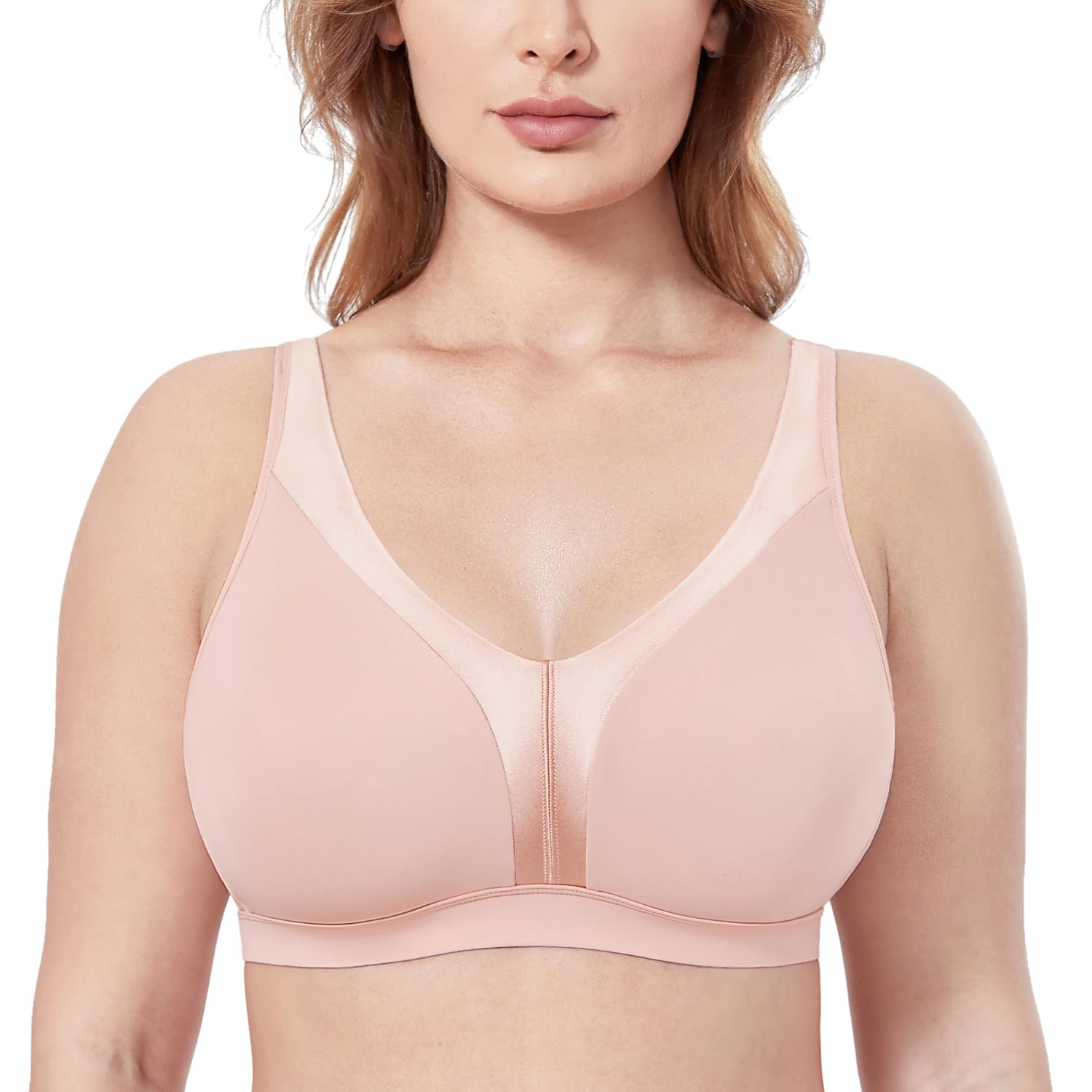 商品情報商品の説明説明 ノーパッド、ノンワイヤーでバストに優しくフィットし自然なバストラインを作ります。 余計なボリュームをプラスしたくないグラマーバストさんのためにデザインされたフルカップブラジャーで、豊かなバストをきれいに、より美しく魅...