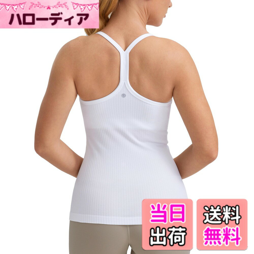 商品情報商品の説明主な仕様 リブ編みのシームレス生地：全方向伸縮性を備え、リブ編みなので柔らかく、速乾性と通気性に優れるシームレス生地を使用。適度な厚みのある素材がコンプレッションとサポート力を高め、洗濯機で何度も洗っても色落ちや型崩れがなくて耐久性がある。バスト部分にはパッドが付いていますので、インナーなしで使用することができる。身体への負担が軽減されて動きもスムーズになる。背中にオシャレなY字バックのデザインで、肩紐がずり落ちなくて運動に集中できる。肩甲骨、肩周りの動きもストレスフリーで、手をあげる動きがスムーズに取れる。どんなトレーニングポーズをやっても窮屈でなく、体が動きやすくなる。長め丈のスリムフィットスタイルで、お尻までカバーする。お体をホールドしてどんなポーズでも裾がめくり上がることがなくて安心。運動のパフォーマンスを妨げることなく快適に動ける。吸汗・速乾に優れ、発汗時の湿った空気を外に逃がしさらとした状態をキープ。デザイン企画・生地から縫製まで自社・自社関連工場にて一貫生産なので、縫製にこだわって着用時に違和感がなく完成度が高い製品です。ランニング、フィットネス、ヨガ、ホットヨガ、筋トレ等、様々なスポーツシーンでご着用いただけます。