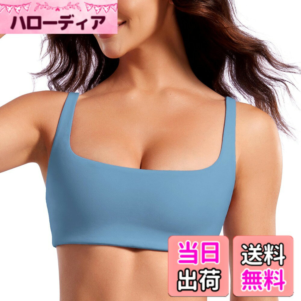 【送料無料】[CRZ YOGA] スポーツブラ ヨガブラ ヨガウェア スクエアネック キャミソール ノンワイヤー..