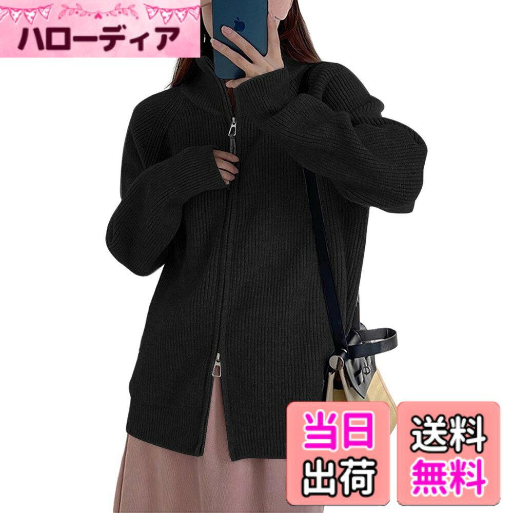 【送料無料】[AUSKY] 上質 カーディガン セーター 長袖 レディース 冬服 ニットセ...