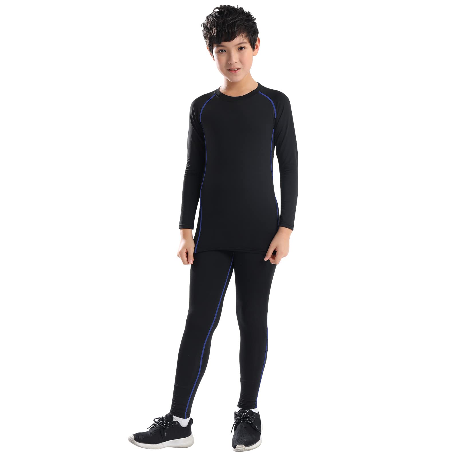 【送料無料】[Guooolex] スポーツインナー キッズ 上下セット コンプレッションウェア スポーツタイツ ..