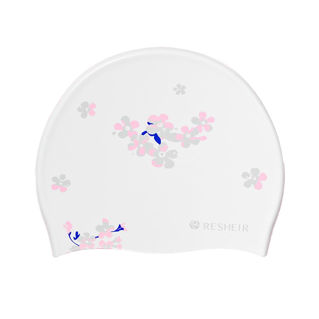 【送料無料】Godfun シリコン 水泳帽 女 成人 大きくし 防水 水泳帽 ファッション ロングヘア専用 色：..