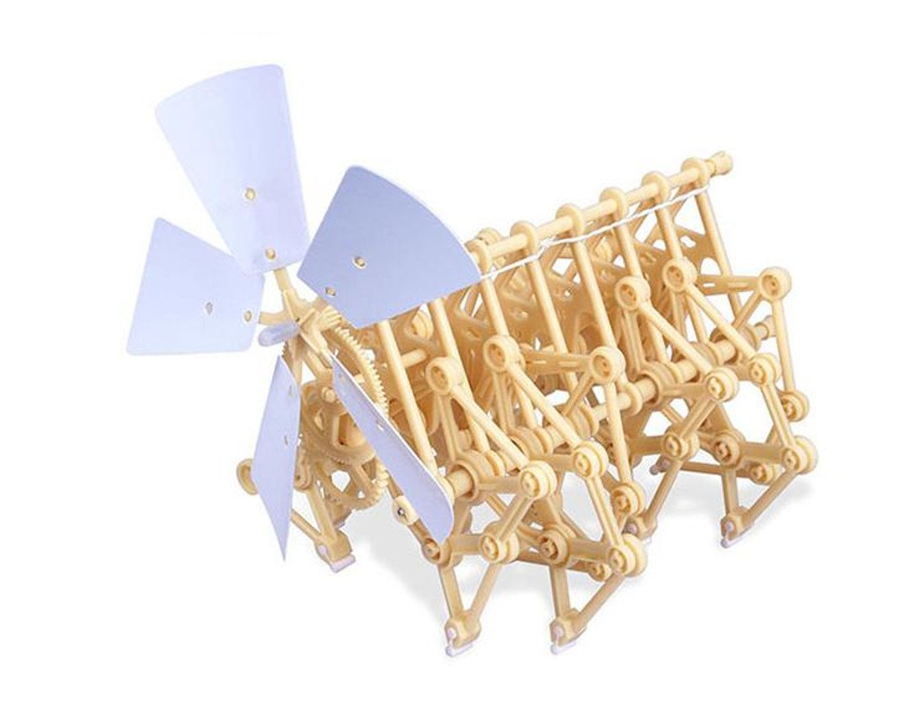 【送料無料】[リトルスワロー] 風力歩行 ロボット 模型 DIY 科学 自作 手作り キット ウインドパワービ..