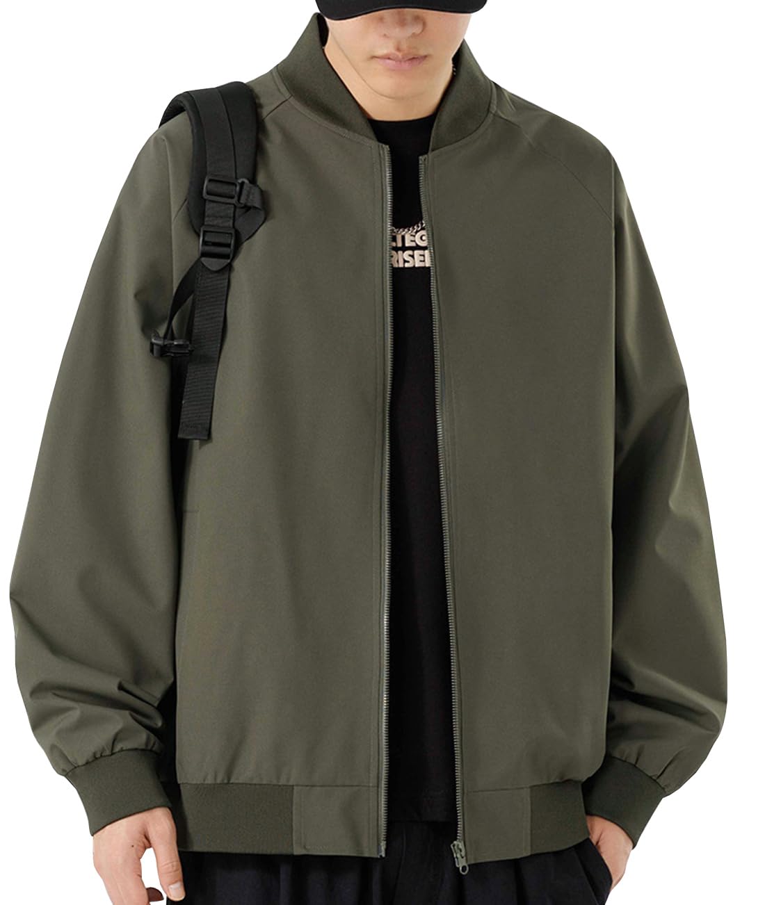 【送料無料】[EASTEMPO] ジャケット メンズ 秋 MA-1 ゆったり カジュアル ビジネス おしゃれ ブルゾン ..