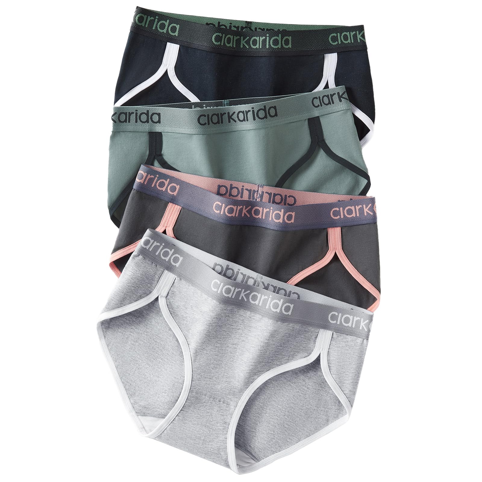 【送料無料】[ClarKarida] ショーツ レディース スポーツ 綿 下着 女性 ショーツ セット かわいい パン..