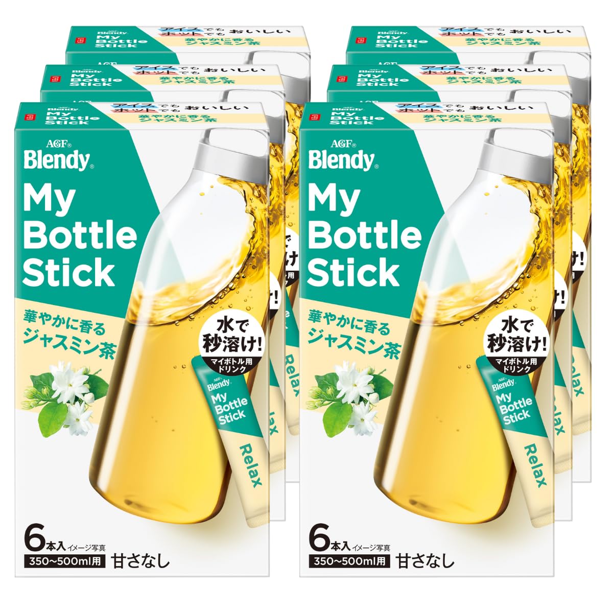 【送料無料】ブレンディ マイボトルスティック 華やかに香る ジャスミンティー サイズ：6本x6箱