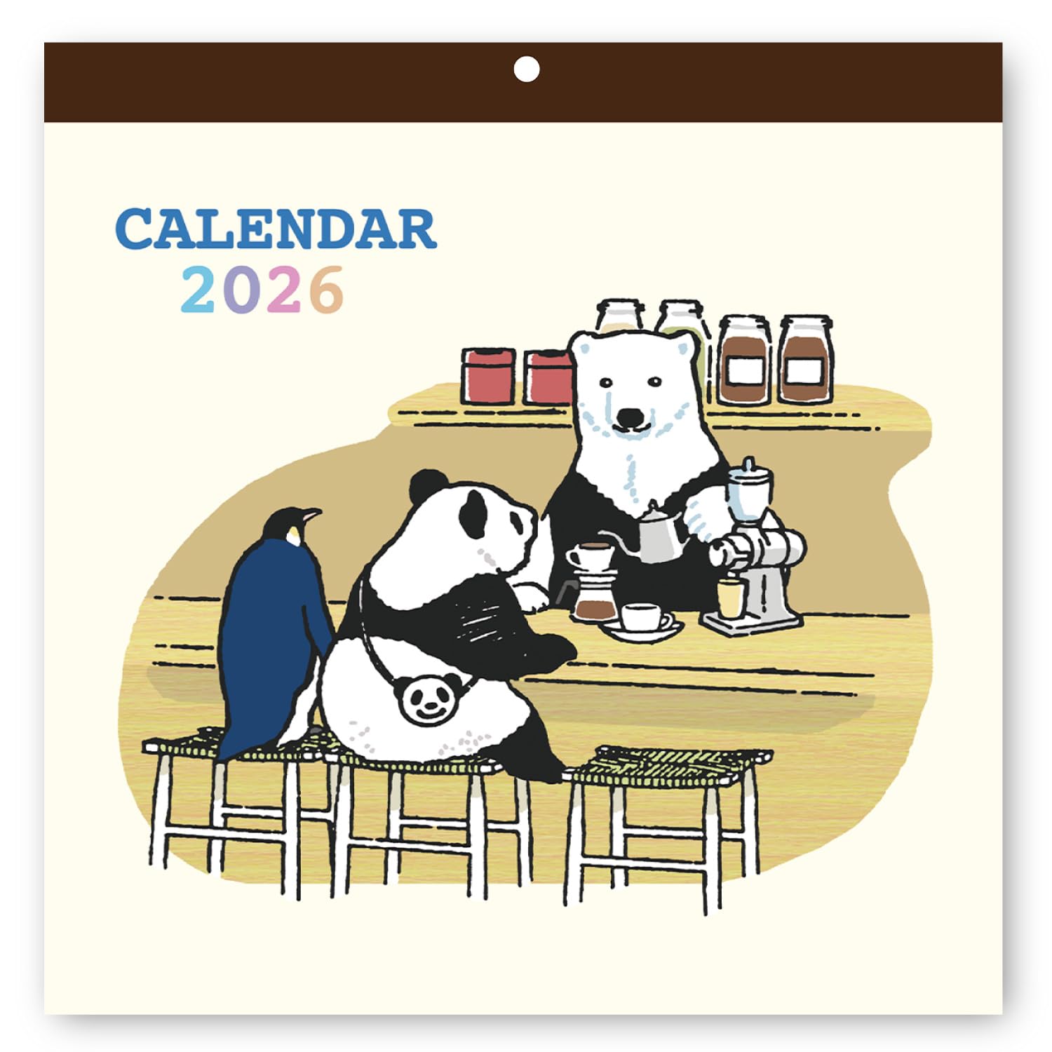 【送料無料】学研ステイフル 2026 カレンダー しろくまカフェ 色：ー