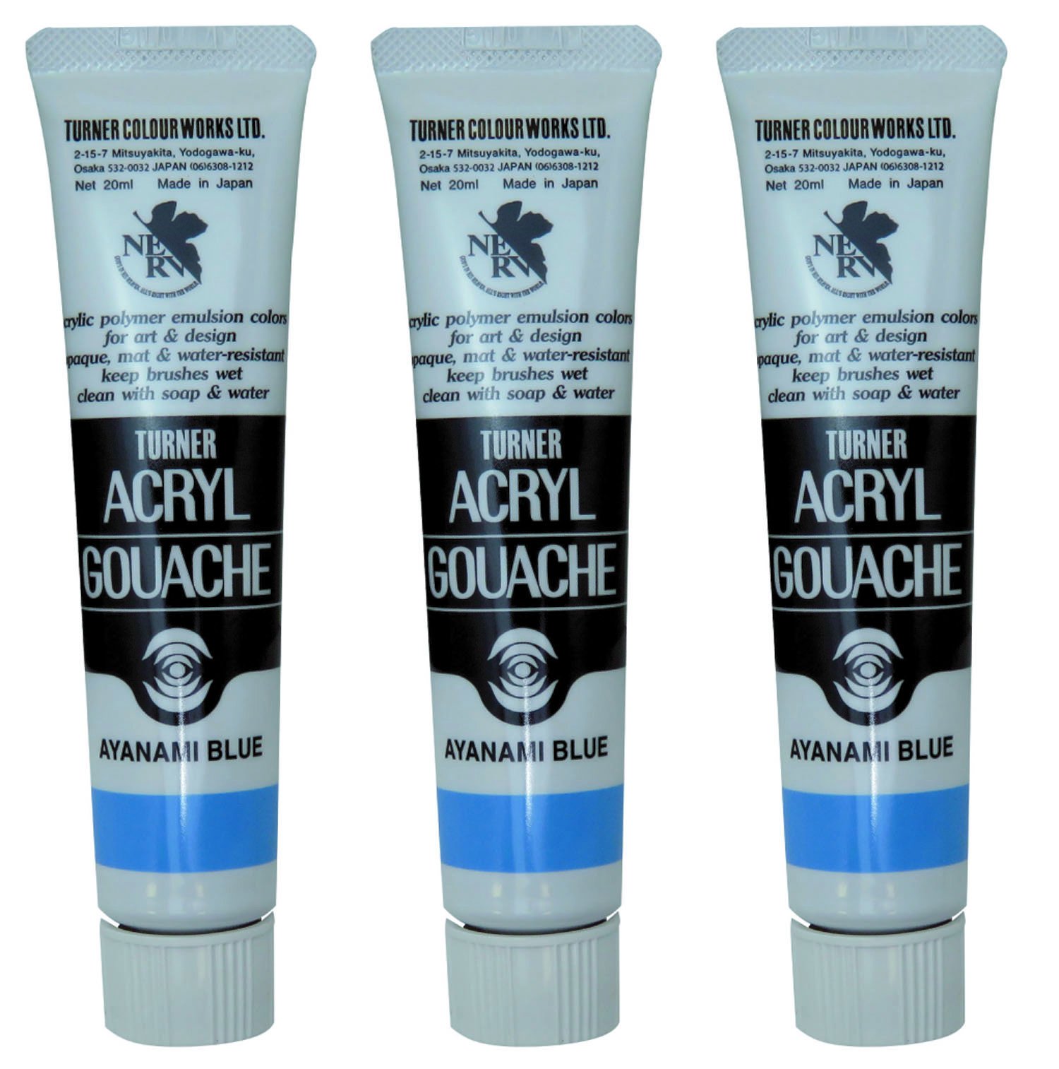 ������̵���ۥ����ʡ�����(Turner Colour) ������륬�å��� �����֥롼����������20ml(6��)