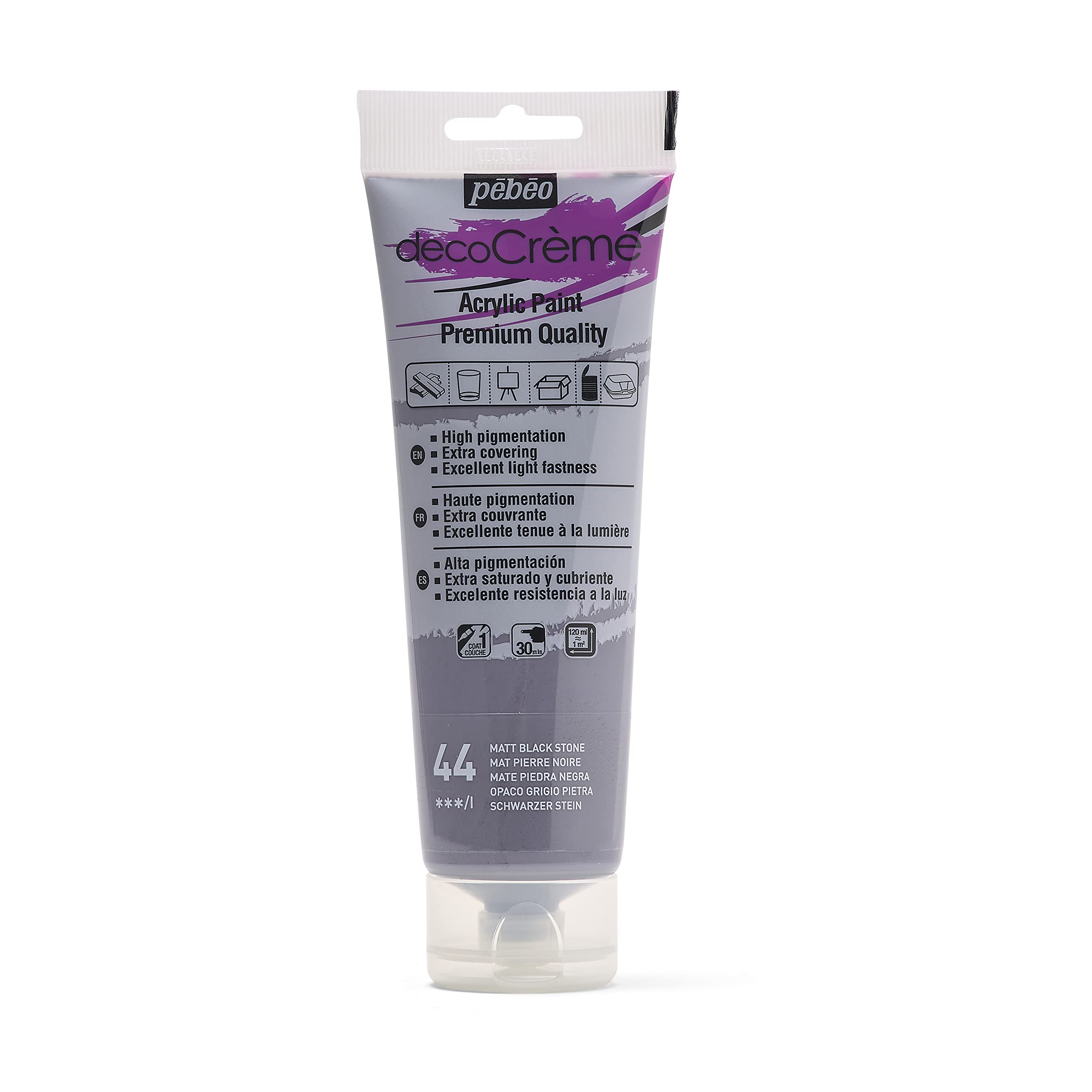 ������̵����Pebeo �ǥ����꡼�� 120ml�ޥåȿ� ����44�֥�å����ȡ��󡢥�������120ml