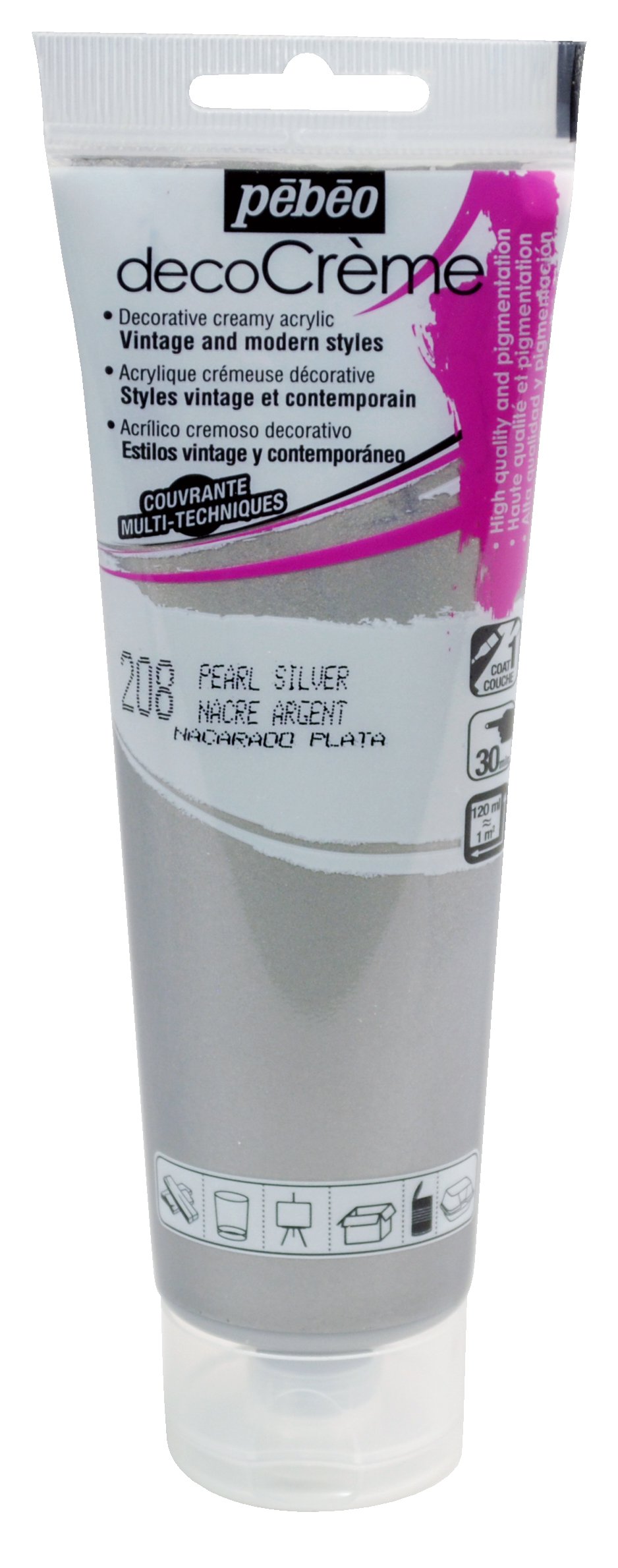 ������̵����Pebeo �ǥ����꡼�� 120ml�ѡ��뿧 ����208����С�����������120ml