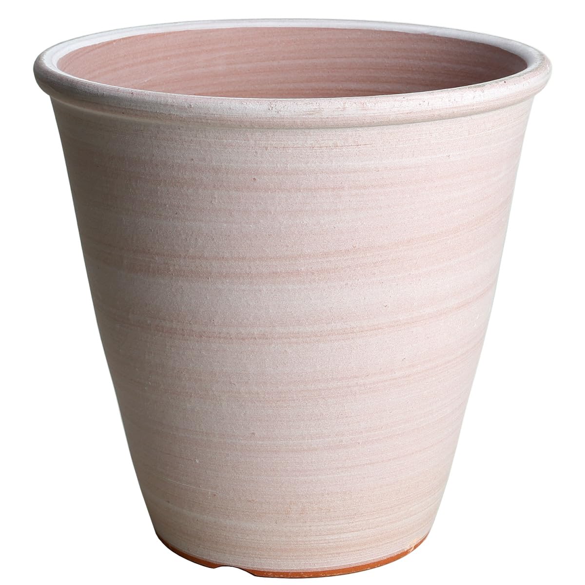 【送料無料】鉢 KANEYOSHI 【日本製/三河焼】 陶器 植木鉢 小春 色：ホワイト、サイズ：07号