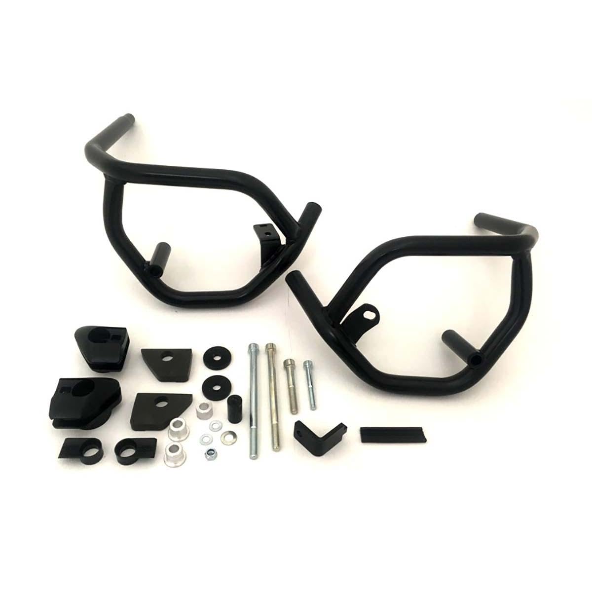 【送料無料】ヘプコ&ベッカー(Hepco&Becker) エンジンガード 車種専用 GSX-S750(17-22)/GSR750(11-16) 1セット 5013540-0001 色：ブラック/シルバー