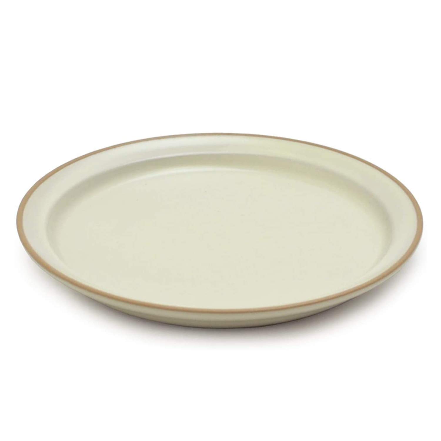 【送料無料】TAMAKI プレート 食器 エッジライン ヒナタ 色：ベージュ、サイズ：プレートL/23cm
