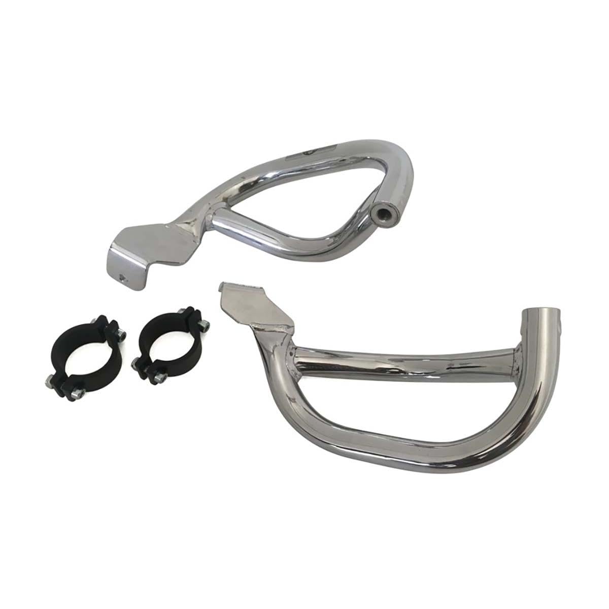 【送料無料】ヘプコ&ベッカー(Hepco&Becker) エンジンガード 車種専用 CB1100/EX/RS(10-20) クローム 1セット 5019502-0002 色：シルバー/ブラック