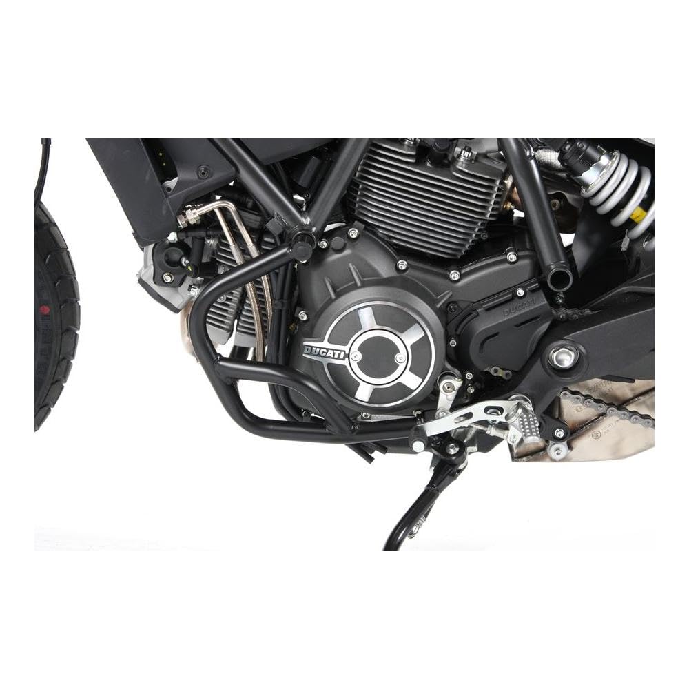 【送料無料】ヘプコ&ベッカー(Hepco&Becker) エンジンガード 車種専用 SCRAMBLER800(15-18) ブラック 1セット 5017530-0001 色：ブラック