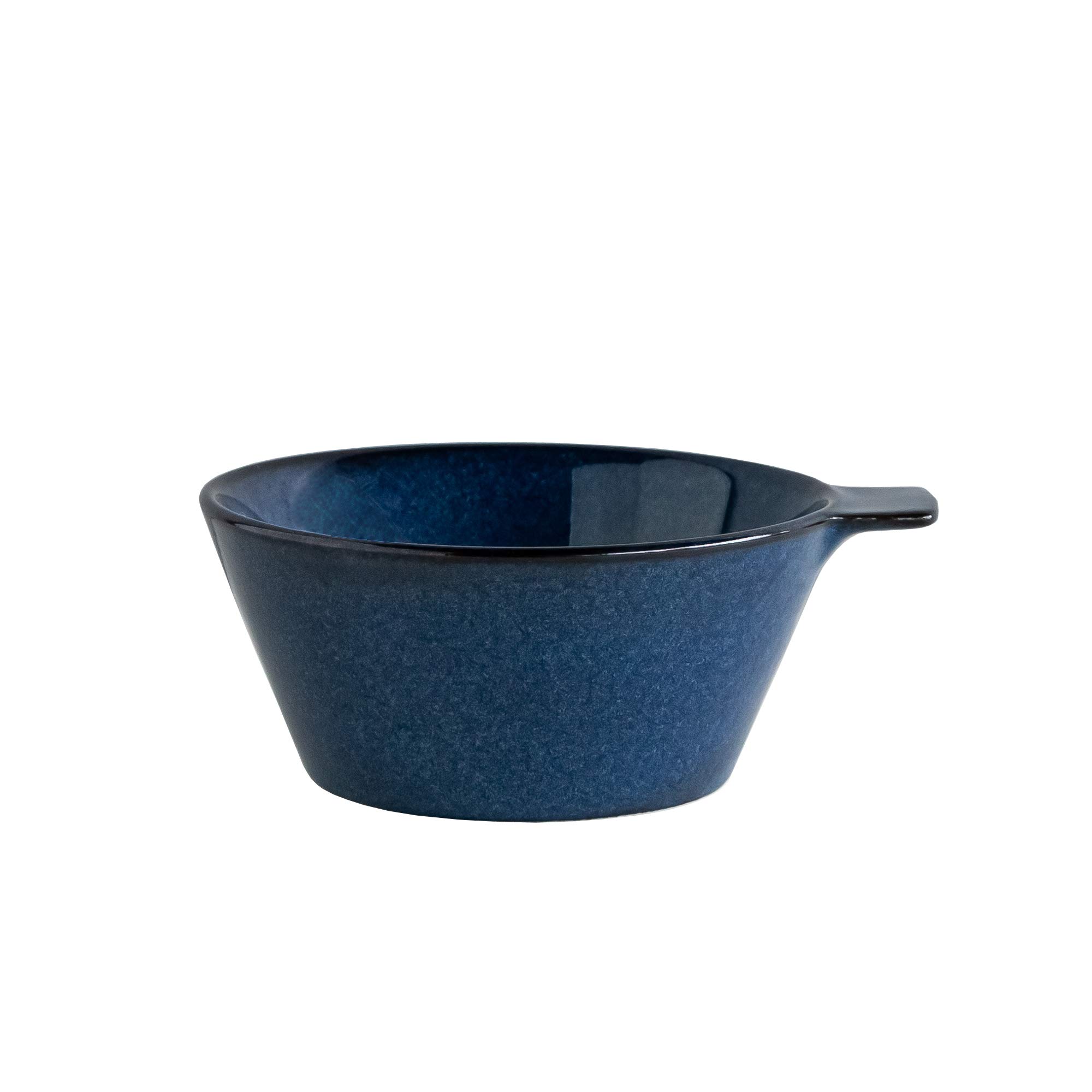 【送料無料】TAMAKI コーナー 土鍋・れんげ・とんすい 色：ネイビー、サイズ：とんすい