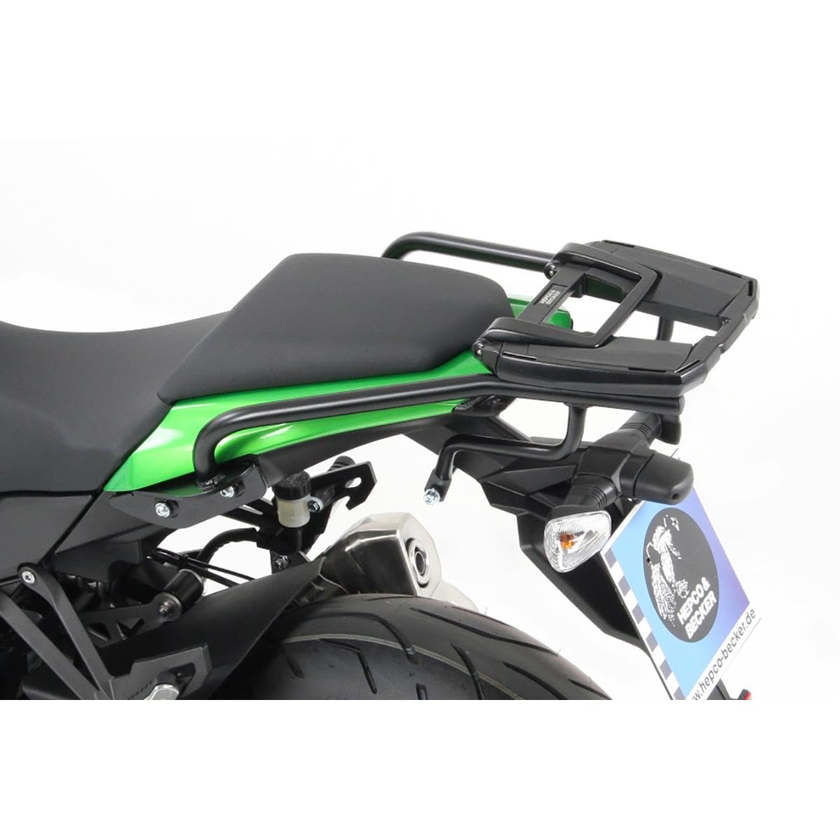 【送料無料】ヘプコ&ベッカー(Hepco&Becker) トップケースキャリア イージーラック Ninja1000(17-21) ブラック 1セット 6612530-0101 色：ブラック