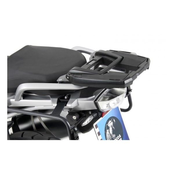 【送料無料】ヘプコ&ベッカー(Hepco&Becker) トップケースキャリア イージーラック R1200GS(13-18)/R1250GS(18-23) ブラック 1セット 661665-0101 色：ブラック