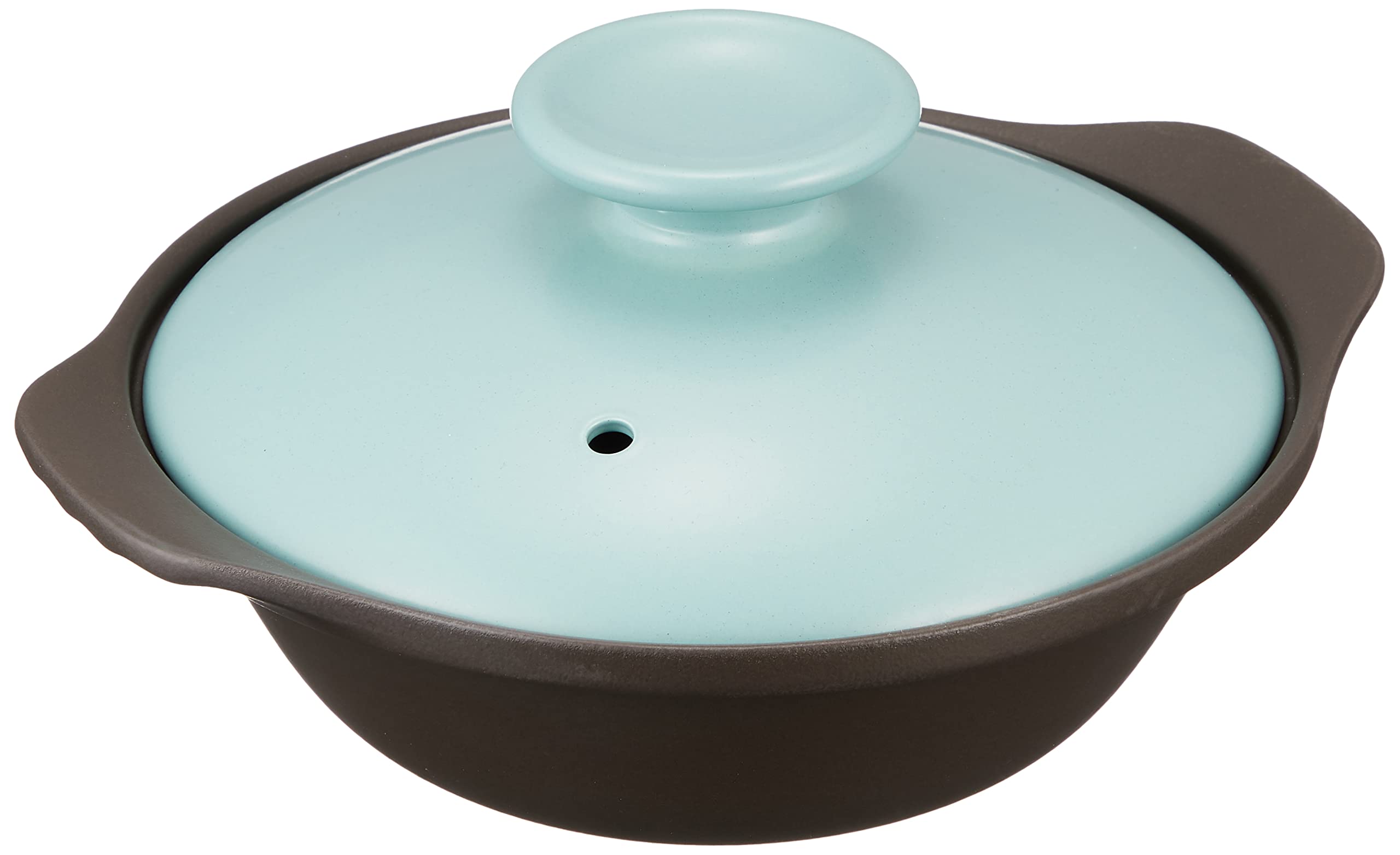 【送料無料】TAMAKI サーマテック一人用 直火 超軽量土鍋 6.5号 22.5x19.5x高さ11cm 720ml トルコブルーT-942413 色：トルコブルー、サイズ：0.7 L, 直径 22.5 cm