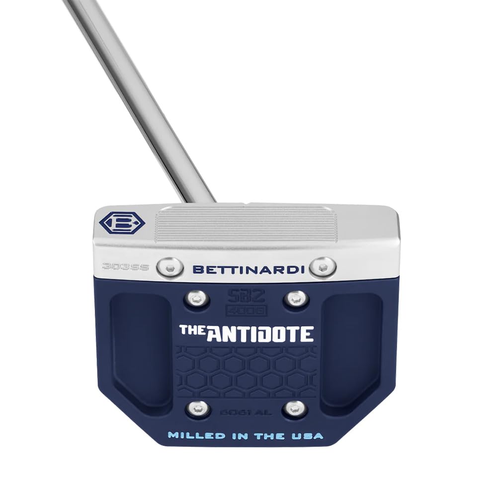【送料無料】ベティナルディゴルフ(Bettinardi Golf) ANRIDOTE SERIES アンチドート シリーズ パター SB2 Counter Balance LH カウンターバランス 36.5インチ 左利き用 色：シルバー/サファイアブルー、サイズ：36.5インチ
