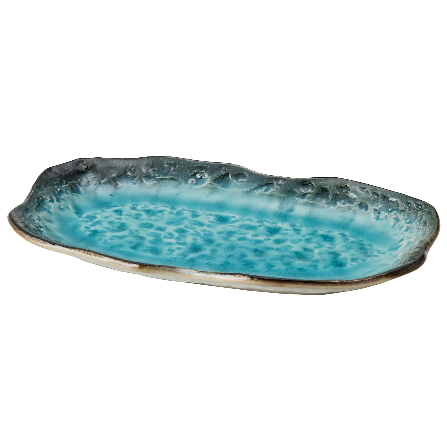 【送料無料】TAMAKI カナデ 小皿 色：青、サイズ：長皿