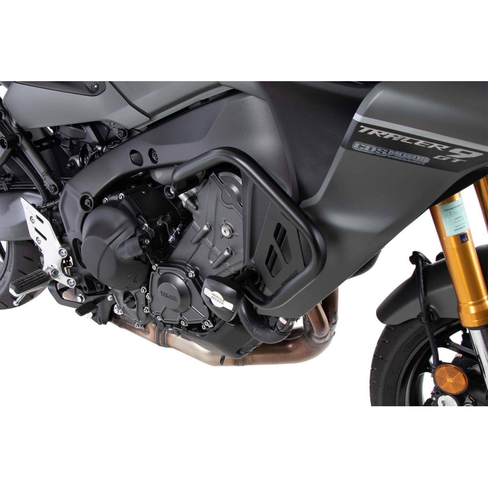 【送料無料】ヘプコ&ベッカー(Hepco&Becker) エンジンガード 車種専用 TRACER9/GT/+/Y-AMT MT-09/SP ブラック 1セット 5014572-0001 色：ブラック