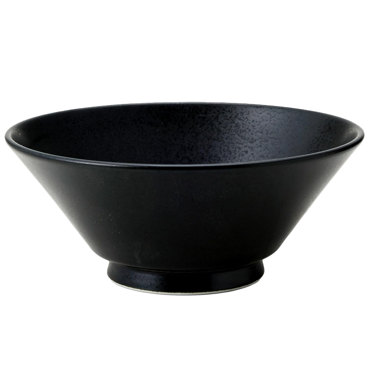 【送料無料】TAMAKI 軽量食器 丼 色：黒マット、サイズ：反丼