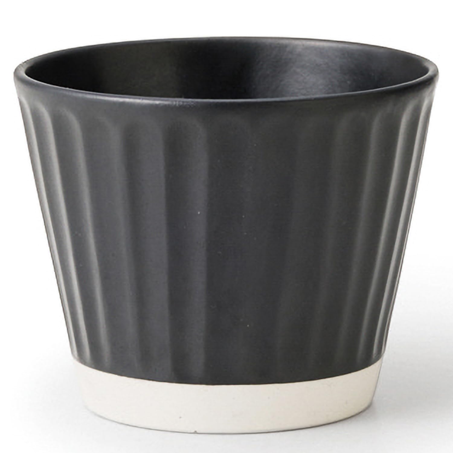 【送料無料】TAMAKI クオン 蕎麦猪口 色：ブラック、サイズ：ソギ