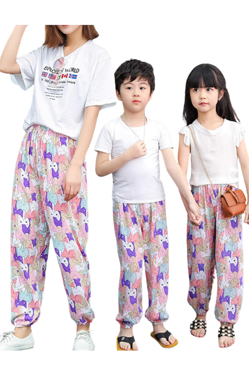 【送料無料】[EnDast] キッズ服 韓国子供服 長ズボン ロングパンツ 薄い 薄手 虫よけパンツ 涼しい 速..