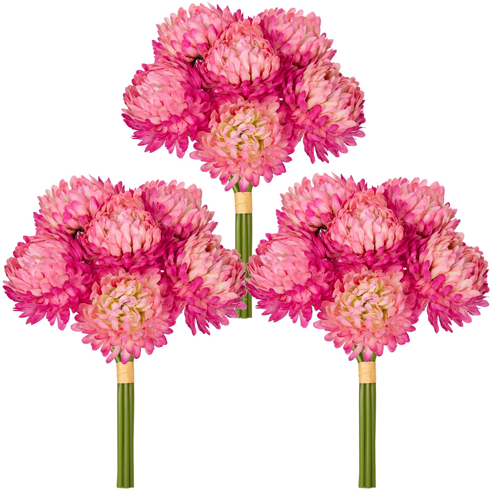 【送料無料】Villa Como 菊 造花 仏花 ミニ お供え 仏壇用 お盆 お彼岸 お悔やみ 枯れない花 アートフラワー インテリアフラワー インテリアグリーン フェイクグリーン 色：パープル、サイズ：大型