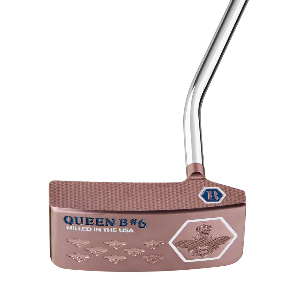【送料無料】ベティナルディゴルフ(Bettinardi Golf) QUEEN B SERIES クイーン B シリーズ パター QB6 ver.5 Spud スパッド 33インチ 右利き用 色：ロイヤルローズ