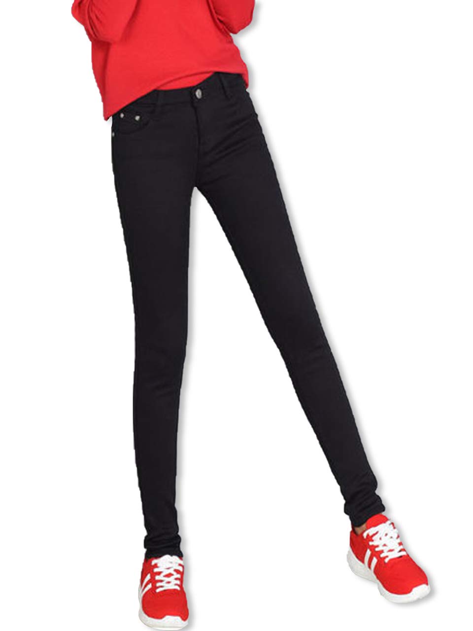 【送料無料】[SpringSwalloow] [スプリングスワロー] レディース 裏起毛 暖か ストレッチ スキニー ス..