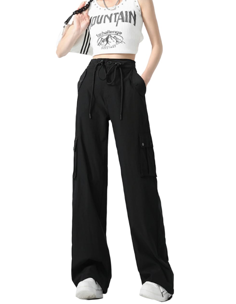 【送料無料】[SpringSwalloow] [スプリングスワロー] レディス ファッション カーゴパンツ ストレート ..