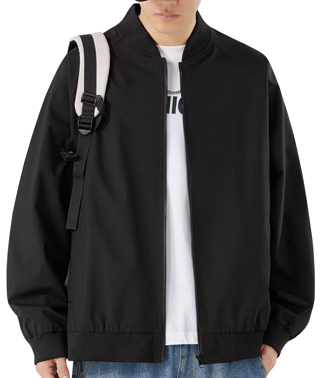 ������̵����[EASTEMPO] ���㥱�å� ��� �� MA-1 ��ä��� �����奢�� �ӥ��ͥ� ������� �֥륾�� �礭�������� �����֥�å�����������2X...