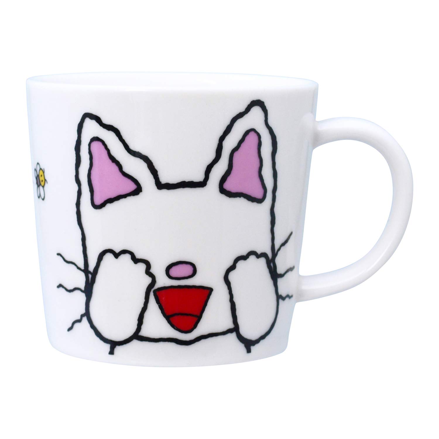 【送料無料】ノンタン 「 ノンタン 」 こども お茶碗 820111 日本製 色：ホワイト、サイズ：240ml