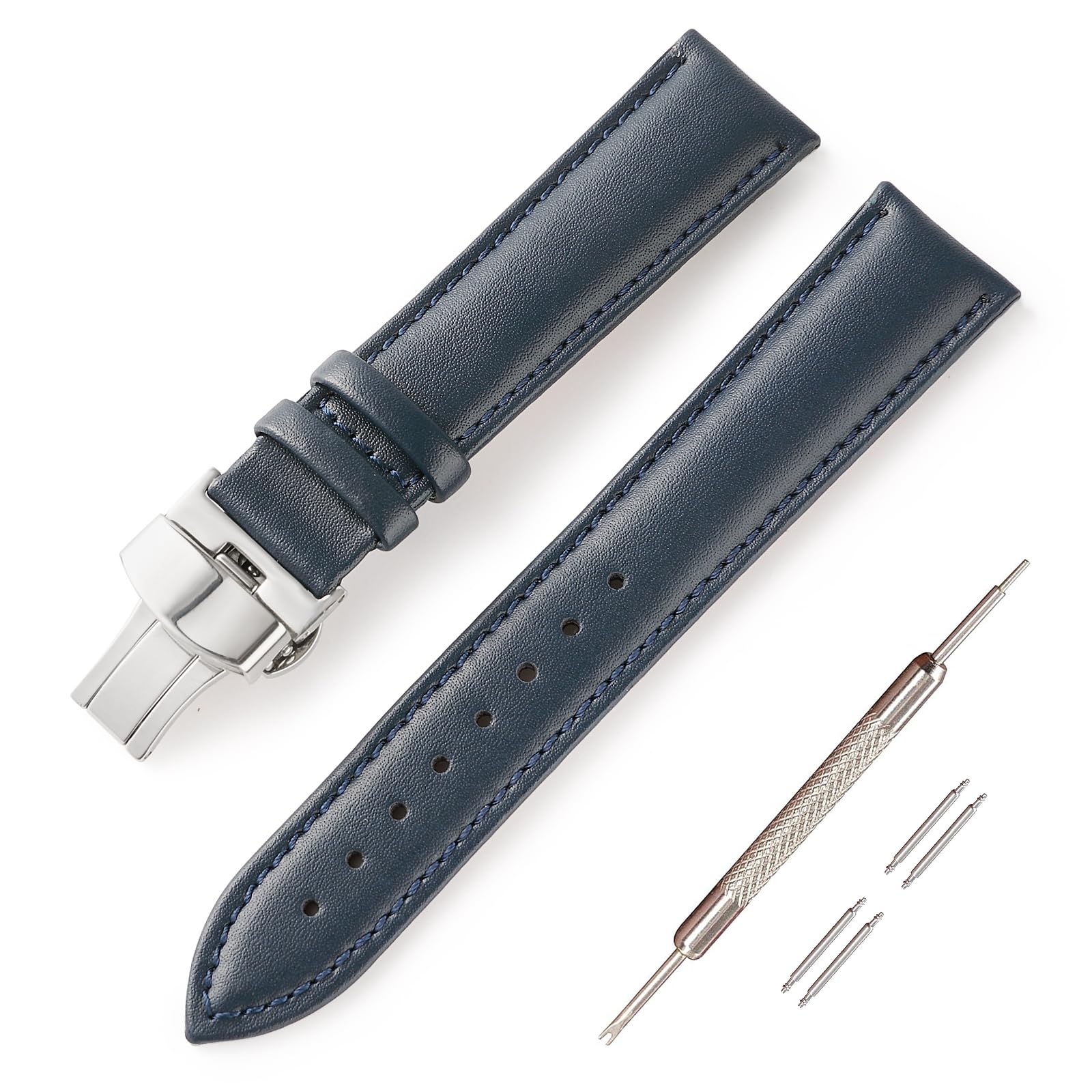 商品情報商品の説明主な仕様 【上質なカーフスキン】繊細でしなやかで、手に触った瞬間に馴染むしっとりした上品な牛革【贅沢なDバックル】時計を格上げる316Lステンレススチール製のDバックルはエレガントで高級感UPbr【丁寧な作り】上質な革素材...