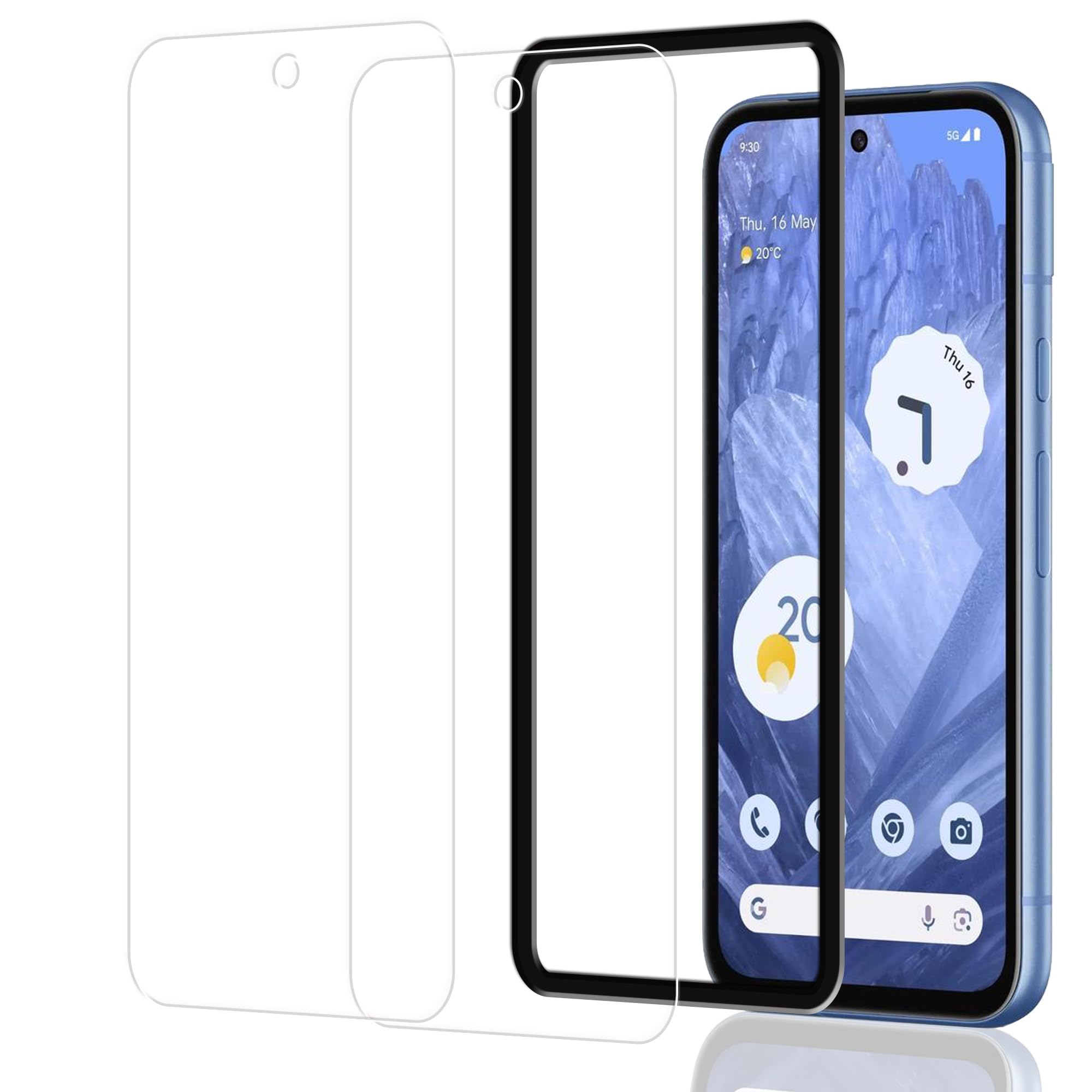 ������̵����HUAKE 2�祻�å� �����Ǻ���� ���� ���饹�ե���� ����Ʃ������������2-Google Pixel 8a