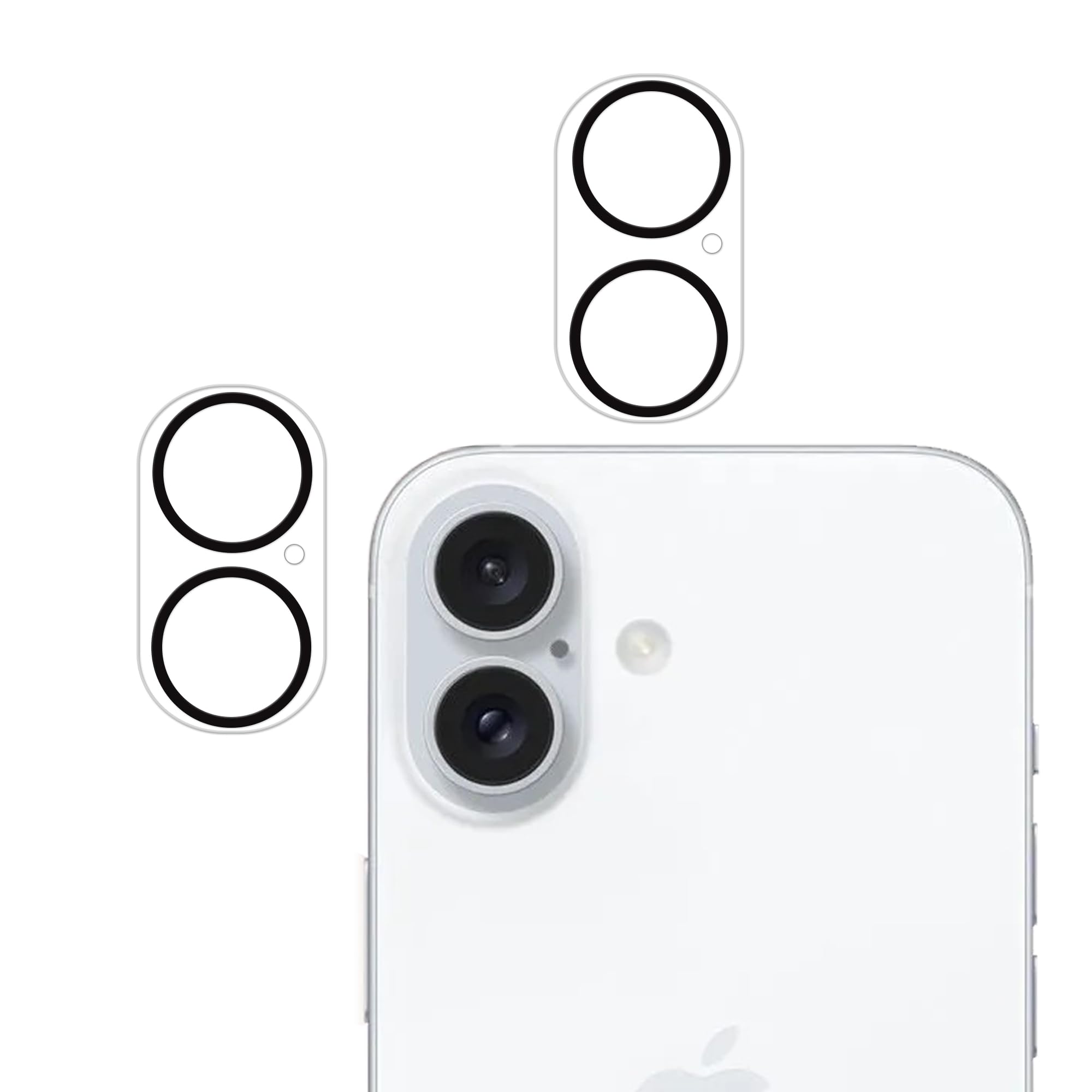 ������̵����HUAKE 2�祻�å� �����Ǻ���� ���� ���饹�ե���� ��������iPhone16 / 16 Plus JTM